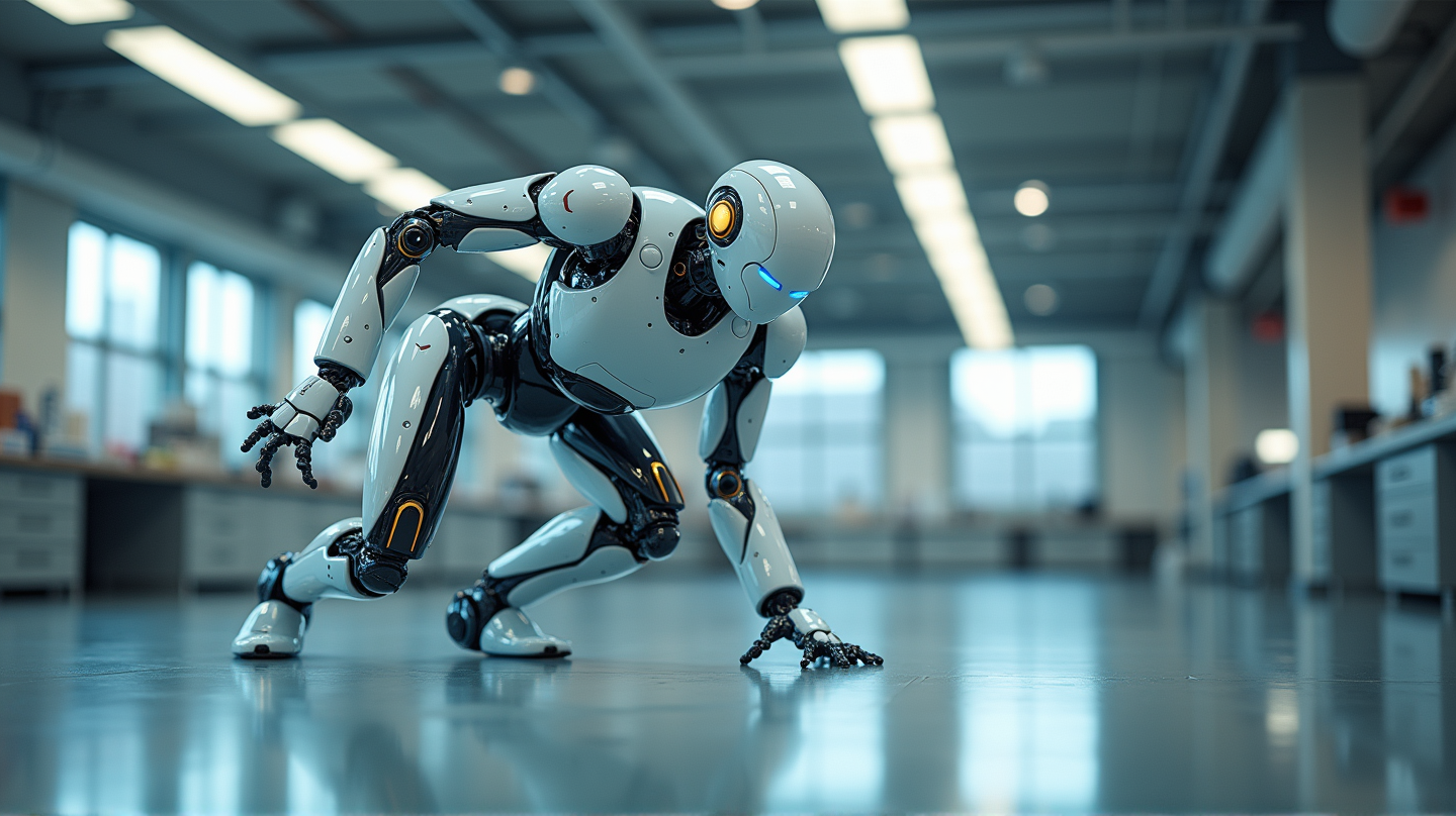 Getuige de Toekomst: Humanoïde Robot Voert Eerste Zijwaartse Salto ter Wereld Perfect uit