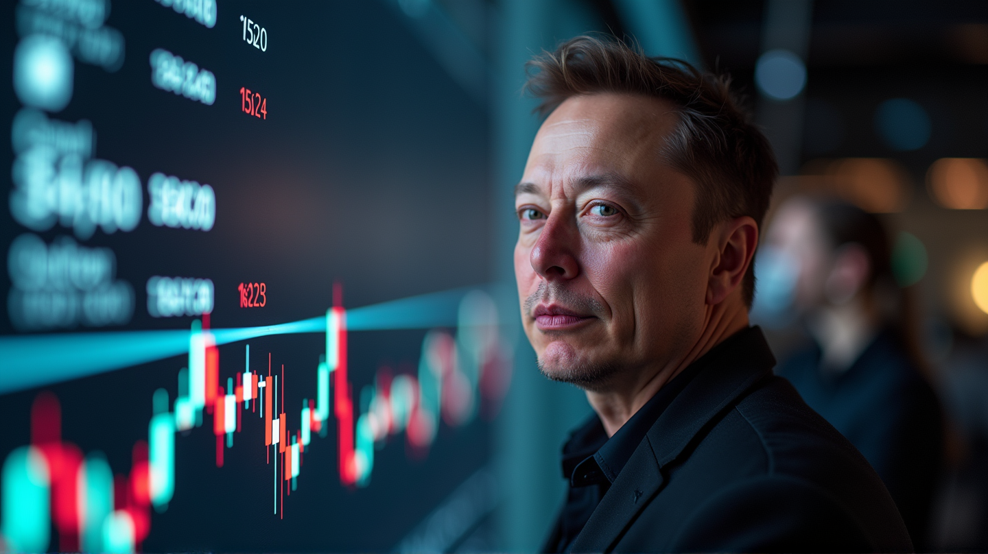 Elon Musk’s Schokkende Stijging van Tesla's Waarde te Midden van Cryptocurrency Terugtrekking
