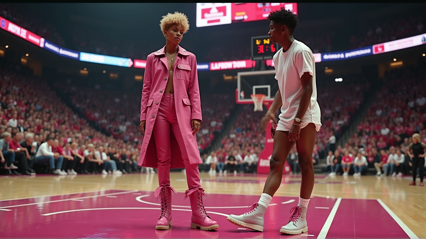 Beroemdheden stralen bij Knicks-wedstrijd met schitterende schoenenshowcase
