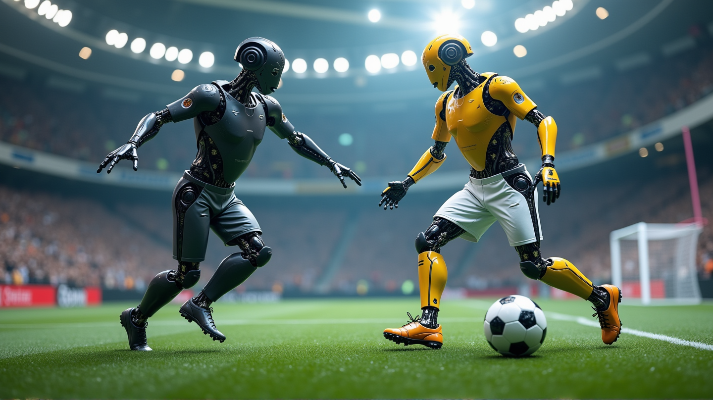 De Robotrevolutie in China: Voetbalrobots Overtrumpen Drama van het Nationale Team