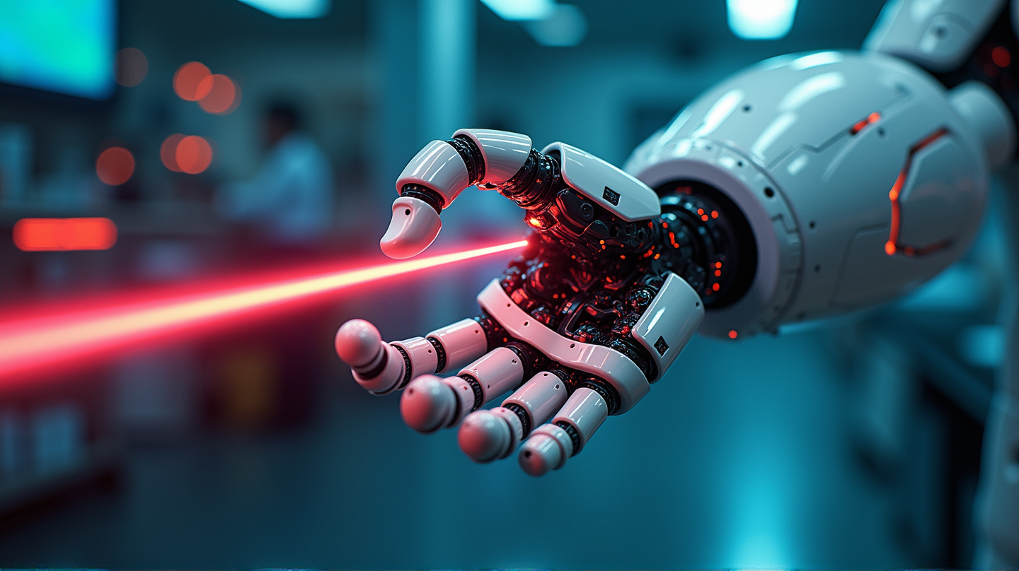 De Toekomst is Rooskleurig: Laser-Aangedreven Zachte Robotarm Revolueert de Robotica