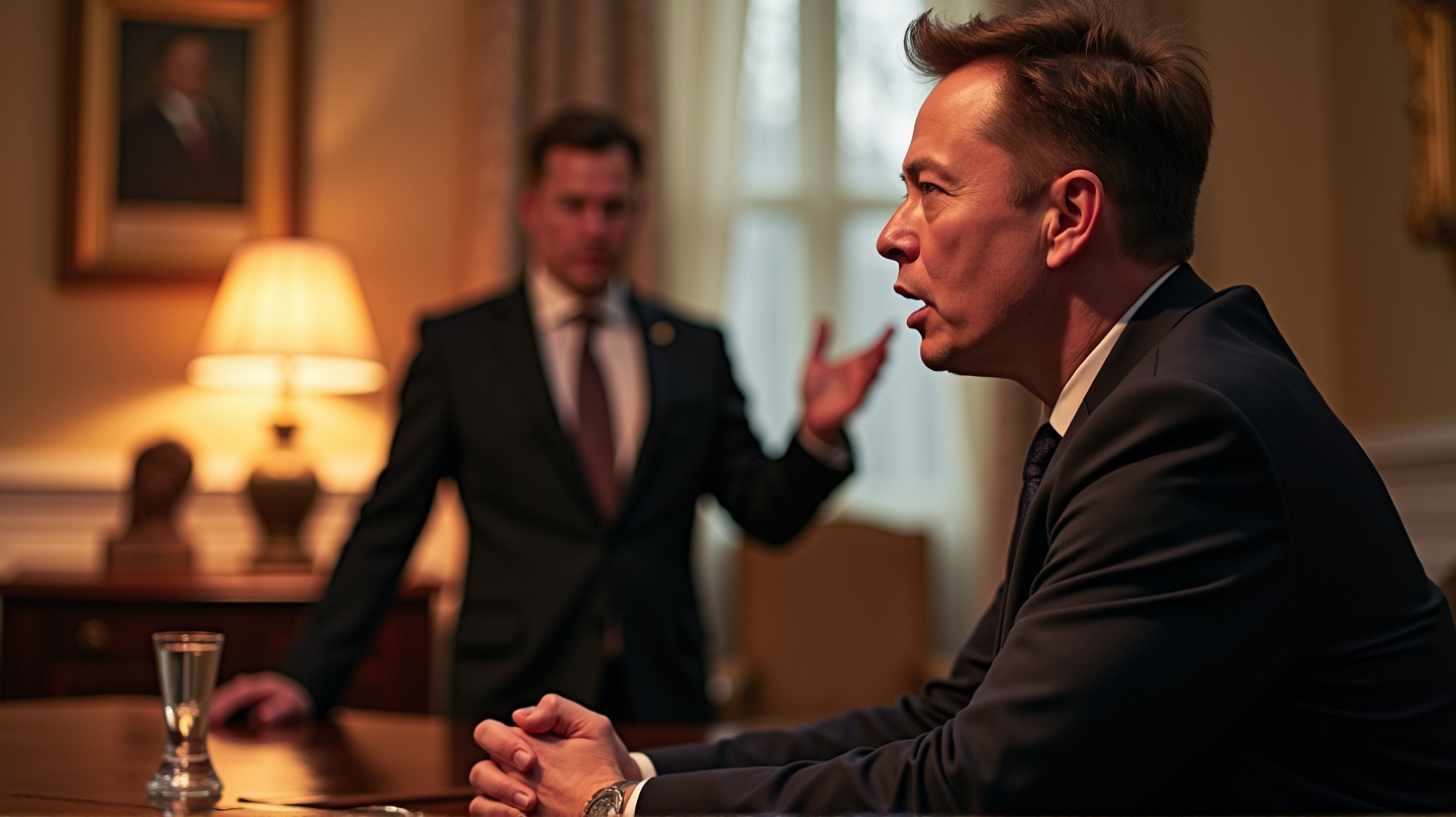 Elon Musk's Uitslaande Aanval op Trump Assistent Veroorzaakt Drama in Witte Huis