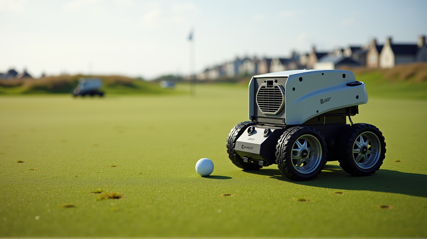 Revolutie op de Greens: Robots Stelen de Show op de AIG Women's Open