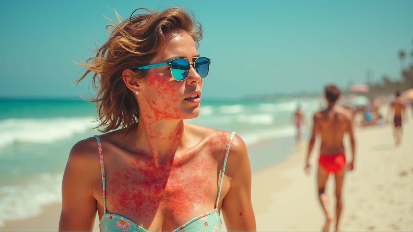 Met Zon Gekuste Sterren: Een Vertellend Verhaal over Zonnebrand