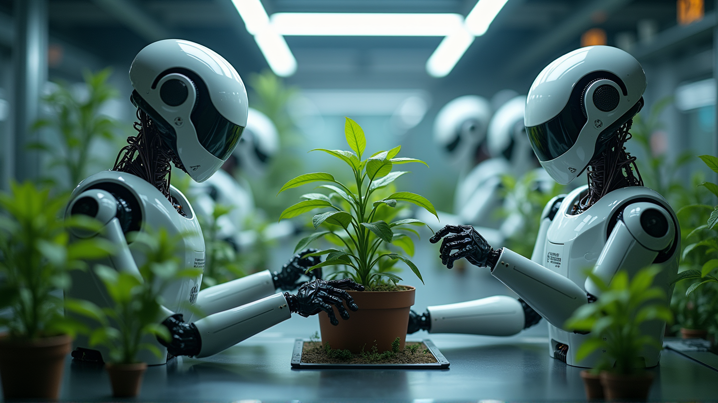 Revolutionaire Plantbio-engineering met Robotlaboratoria