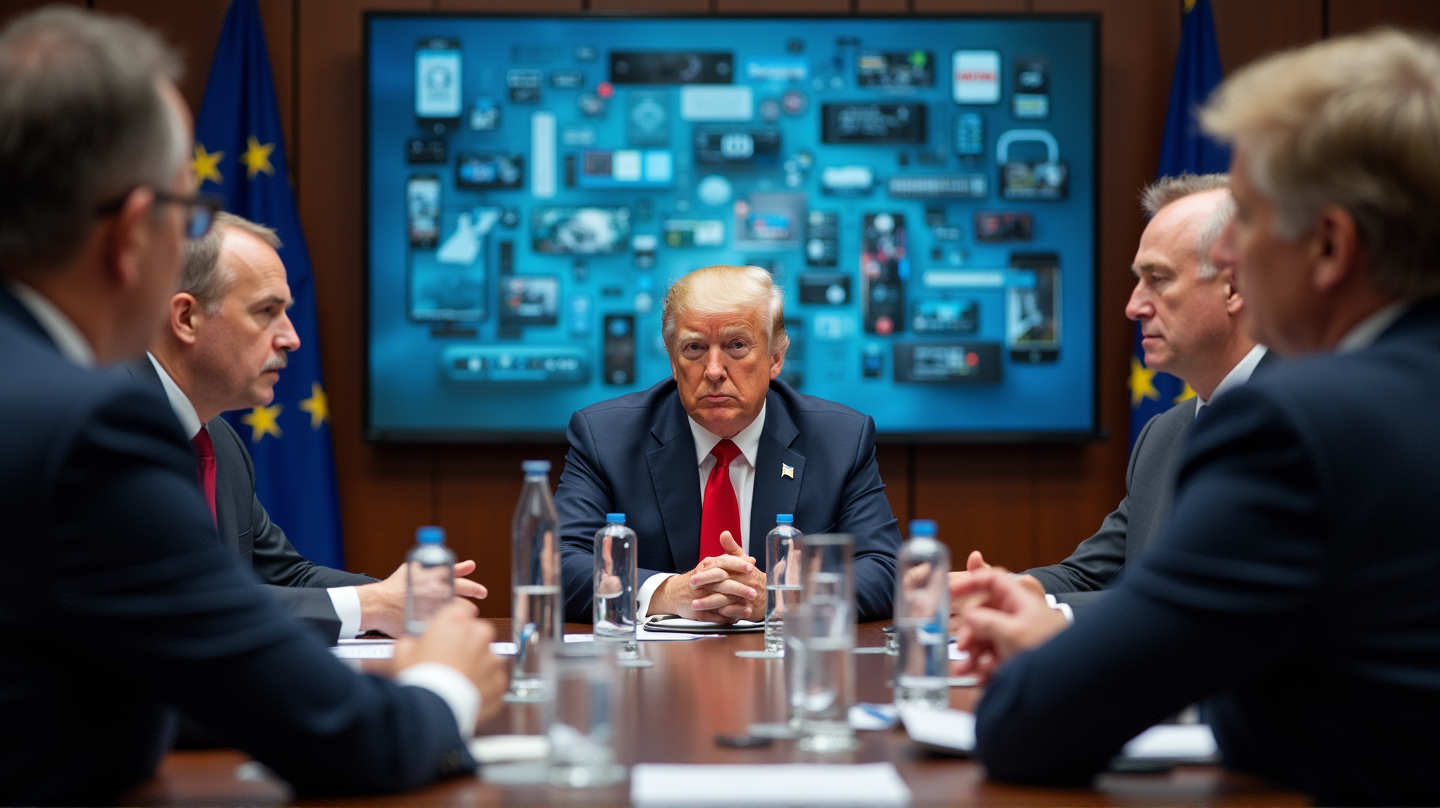 VK Verdedigt Digitale Belasting Te Midden van Trumps Dreigementen over Technologietarieven