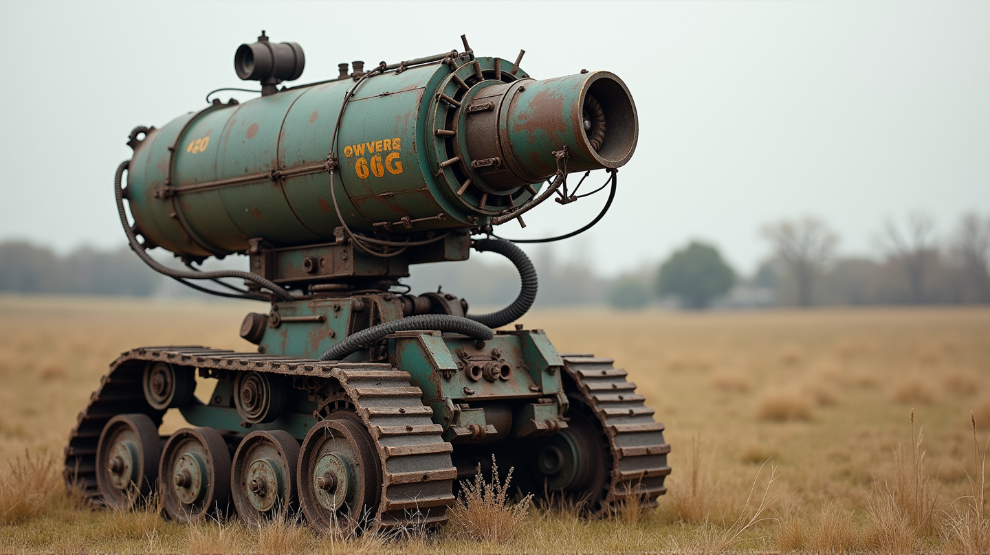 Het Opmerkelijke Pensioen van Judy: De Reis van een Bomopruimingsrobot