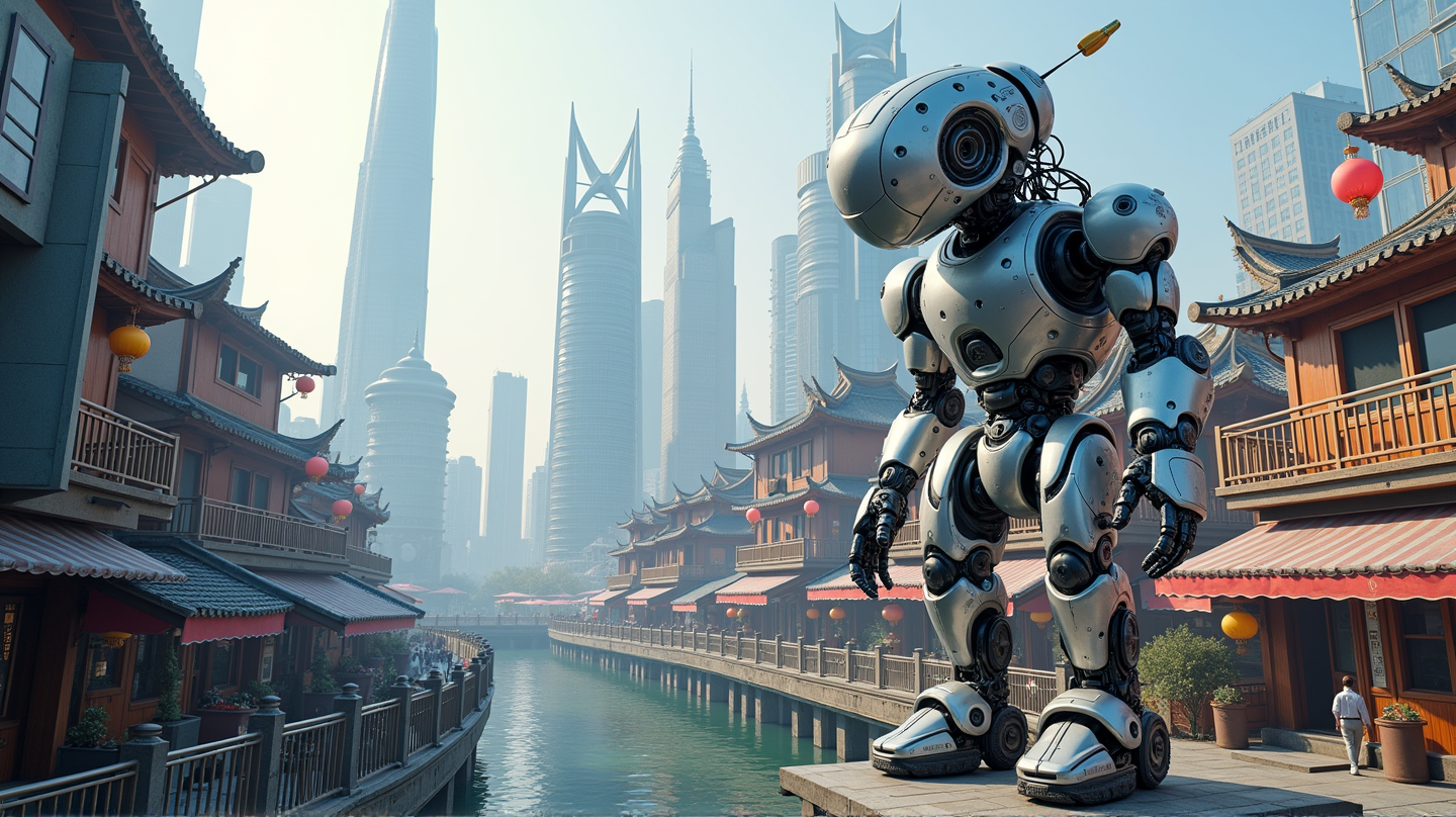 Spannende Showcase in Robot Town: Meer dan 100 Robotten op de Inclusieve Conferentie in Shanghai