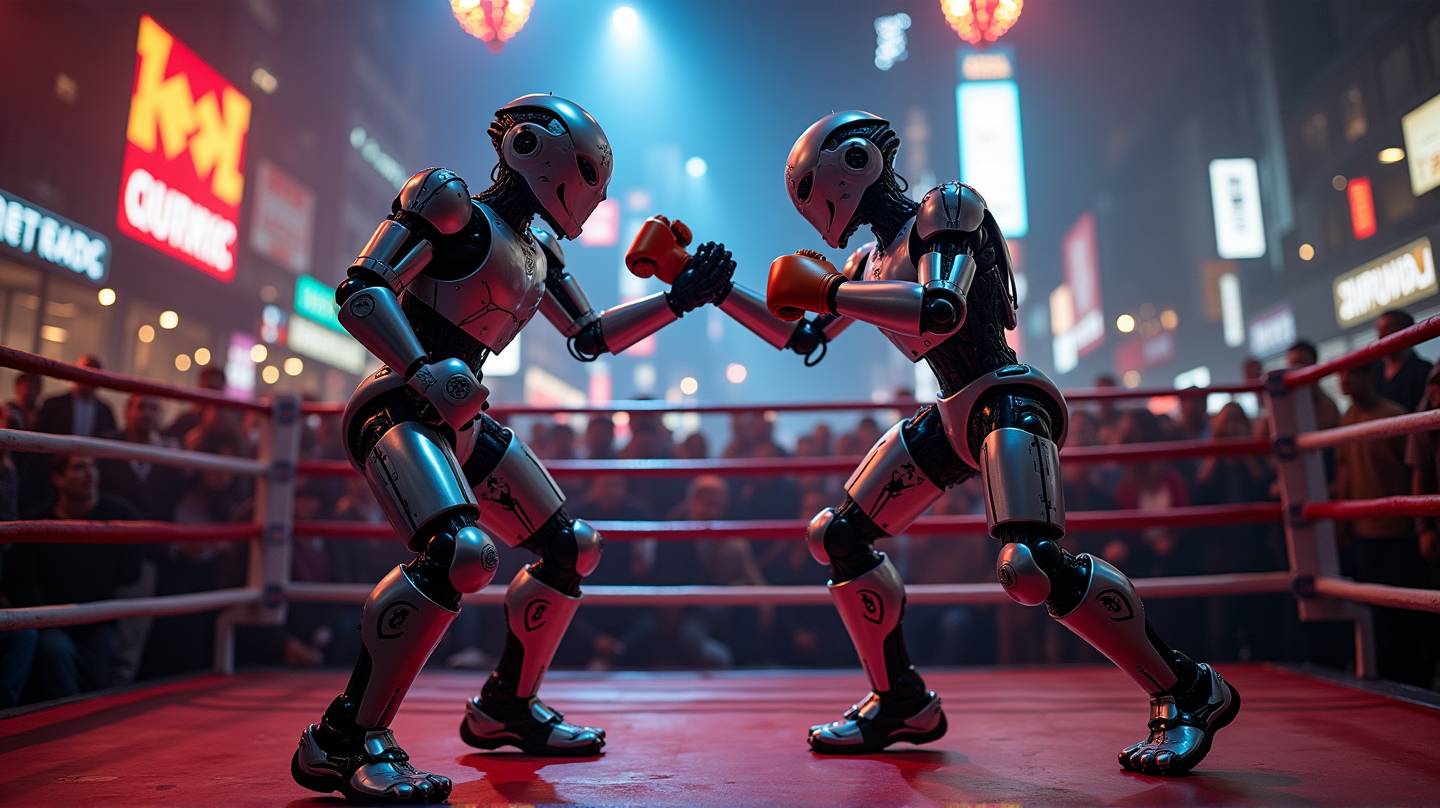 De Nieuwe Tech Obsessie van San Francisco: AI Robot Gevechtsclubs