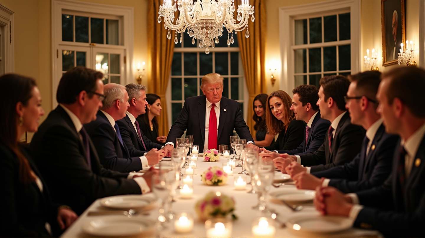 Binnen in Trumps Oogverblindende Tech-Diner: Wie Er Was en Waarom Musk Ontbrak