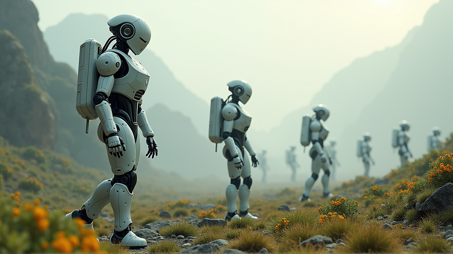 China Onthult Humanoïde Grenswachters: Hoogtechnologische Robots Klaar voor Grensbewaking