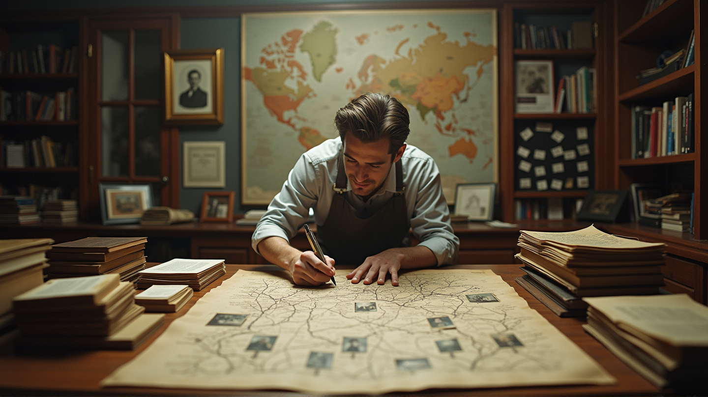 Het Ontdekken van Familieverledens: Binnenin Beroemde Afstammingsontdekkingen