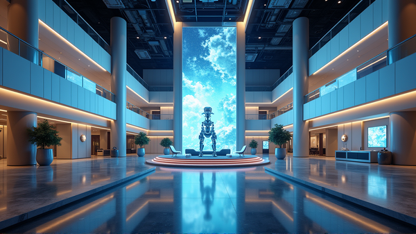 De Toekomst van Hotels: AI-Aangedreven Aangepaste Zichten en Robotontvangsten