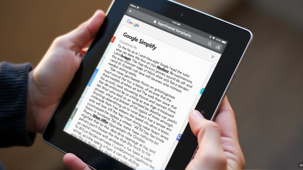 Ontgrendel de Kracht van Duidelijkheid: Google's Simplify-functie op iOS