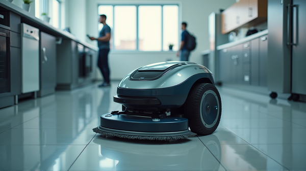 Ontmoet de Toekomst van Faciliteitonderhoud: De CC1 Pro van Pudu Robotics