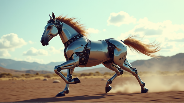 De Toekomst Berijden: Kan Kawasaki's Robotpaard Werkelijkheid Worden?