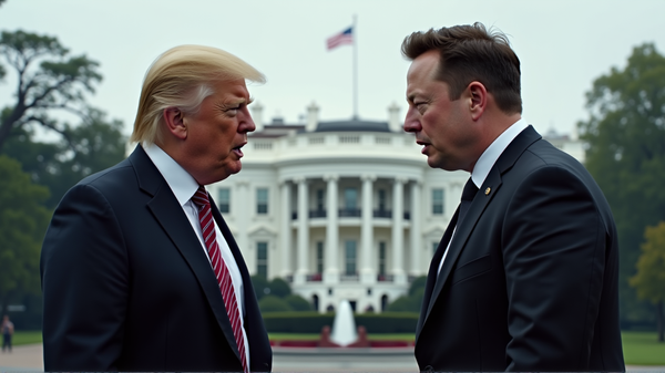 Miljardairsstrijd: Musk vs. Trump Ontketent een Politieke en Economische Storm