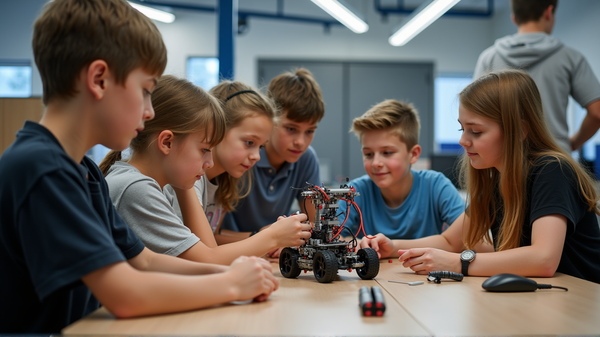 Ontdek de Toekomst: Build-A-Bot Zomerkamp Wekt Studenteninteresse in Robotica