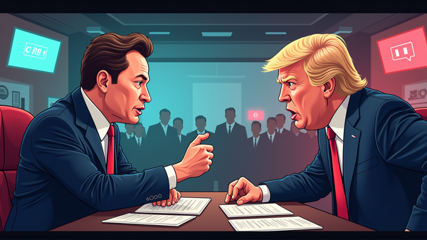 Trump en Musk's Social Media Schermutseling Stelen de Show