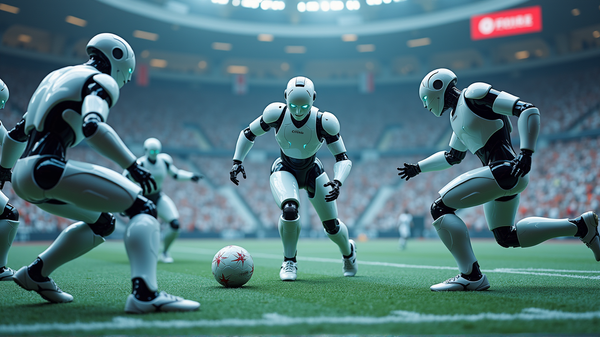 Robotische Triomf: China’s Autonome 3v3 AI Voetbal Onthuld
