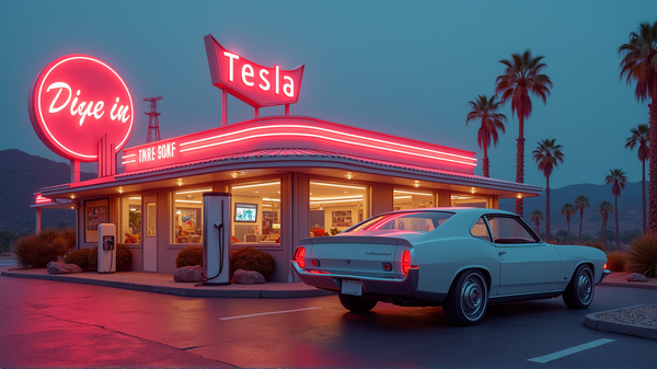 Tesla Diner: Een Droom uit de Ruimtetijdperk of Gewoon Een Andere Hollywood Attractie?