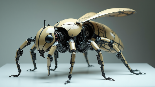 Revolutionair Spier-geïnspireerd Elektromagnetisch Mechanisme Transformeert Insectenrobots