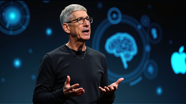Tim Cook's AI Offensief: Apple's Gedurfde Sprong te Midden van Marktreuzen