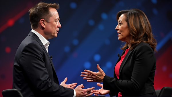 Elon Musk Wijst op de Ironie in Kamala Harris’s Standpunt over Censuur