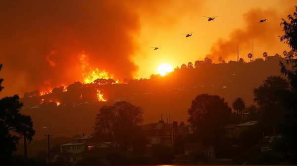 Heroïsche Inzet Redt Hollywood Hills van Verwoestende Autobrand