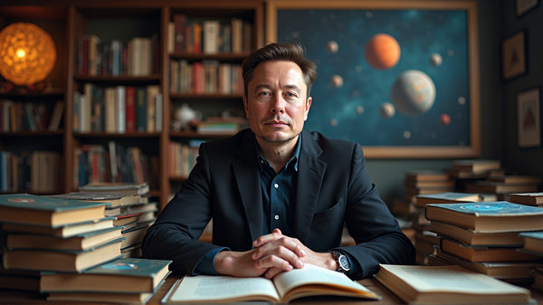 Het Universum van Elon Musk: Boeken en Miljardairs Botsen