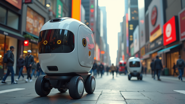 Baanbrekende Robotische Samenwerking: Grubhub en Avride's Uitbreiding naar Autonome Bezorging