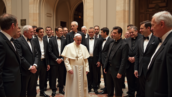 Paus Leo Verwelkomt Hollywood Sterren in het Vaticaan bij een Historische Ontmoeting