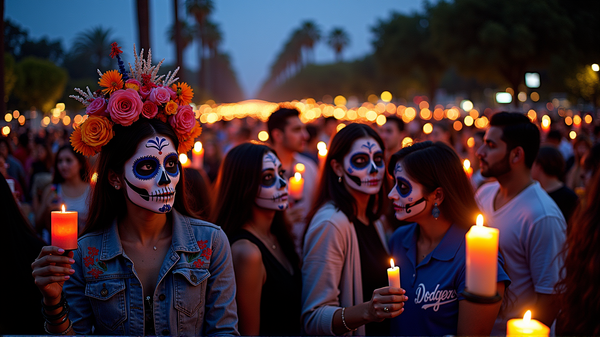 Hollywood's Día de los Muertos: Een Viering van Leven en Erfenis